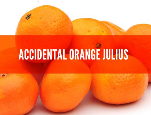 Today’s Miracle: Accidental Orange Julius