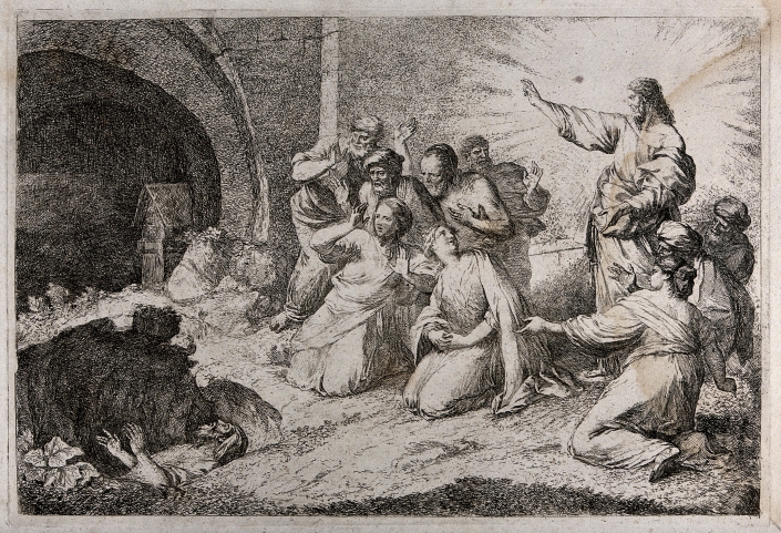 Christ Raises Lazarus From the Dead